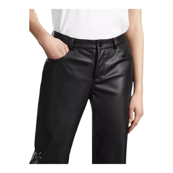 The Kooples
Coated Faux Leather Straight Leg Pants Size FR 42/ US 10 & 38/ 6 NWT - Picture 5 of 14